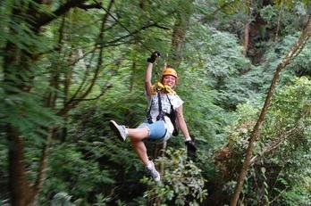 Ziplining adventure in Seychelles